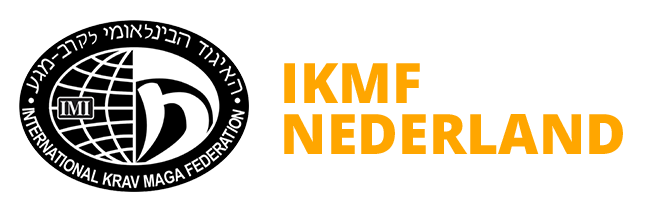 Het Nederlandse logo van de International Krav Maga Federation (IKMF).